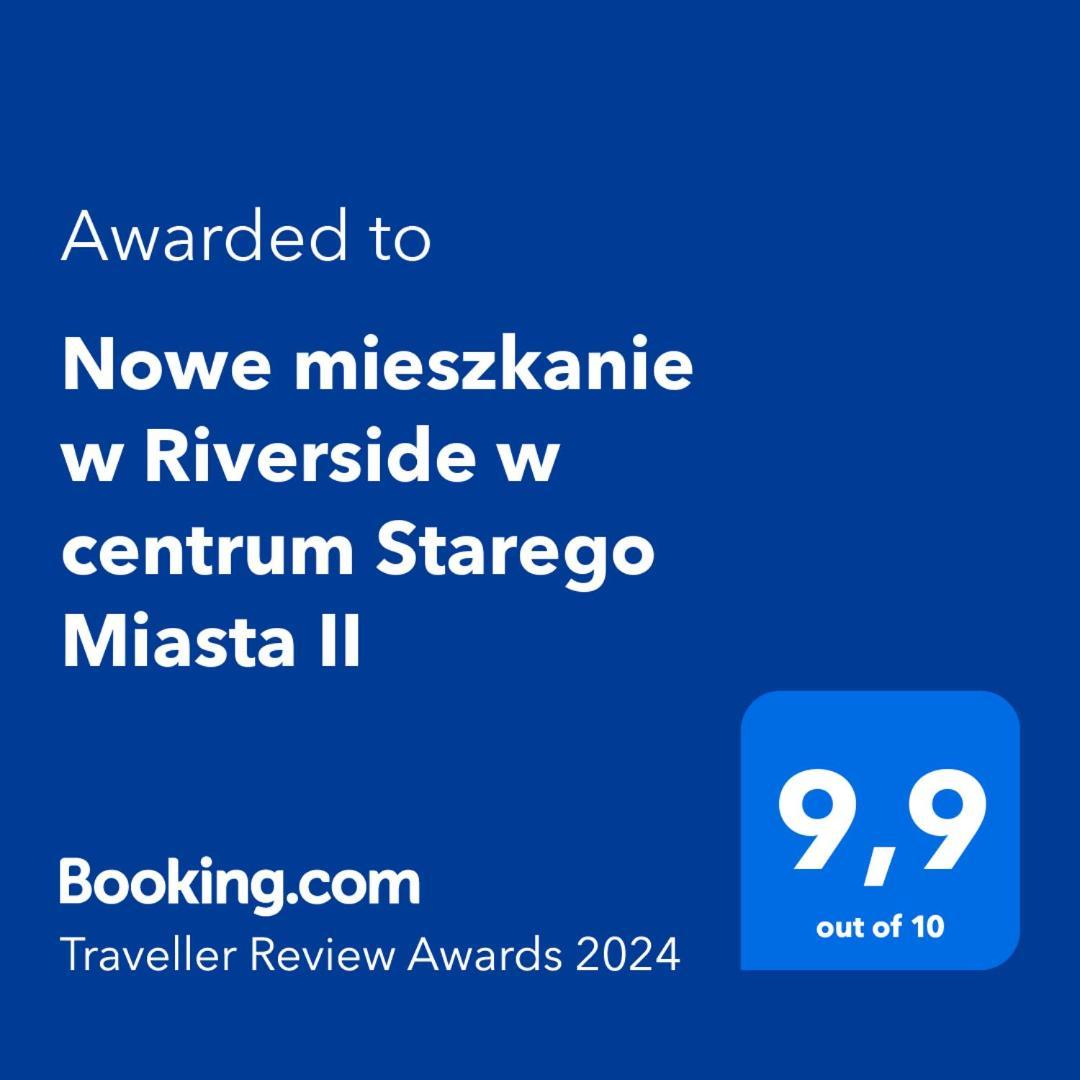 Nowe Mieszkanie W Riverside W Centrum Starego Miasta II Z Parkingiem Gdansk Ngoại thất bức ảnh