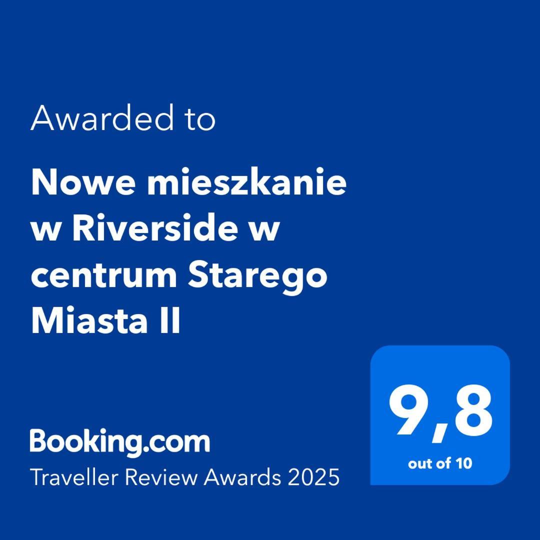 Nowe Mieszkanie W Riverside W Centrum Starego Miasta II Z Parkingiem Gdansk Ngoại thất bức ảnh